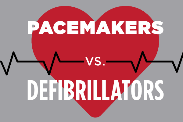 implantable cardioverter defibrillator vs pacemaker