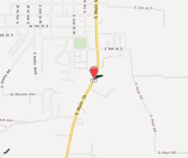 Location Map: 1121 South Main Street Snowflake, AZ 85937