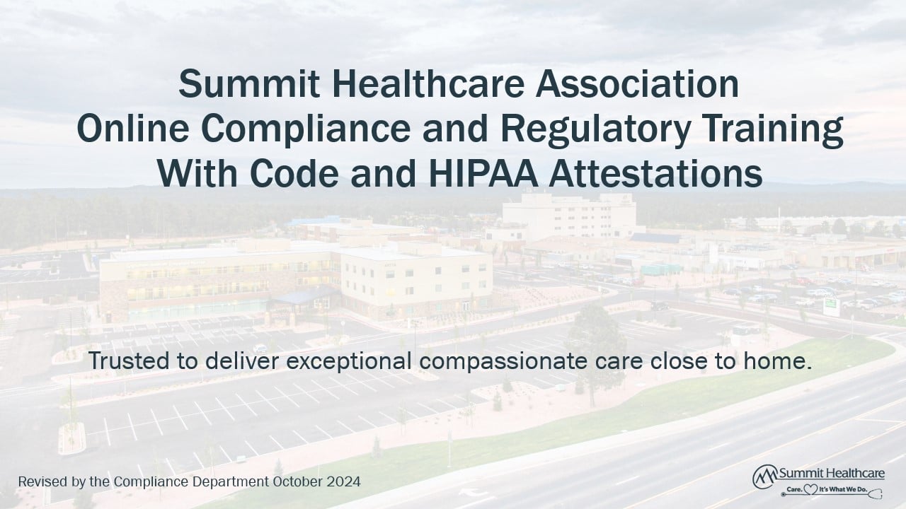 SHA Online Compliance 2025 Slide1