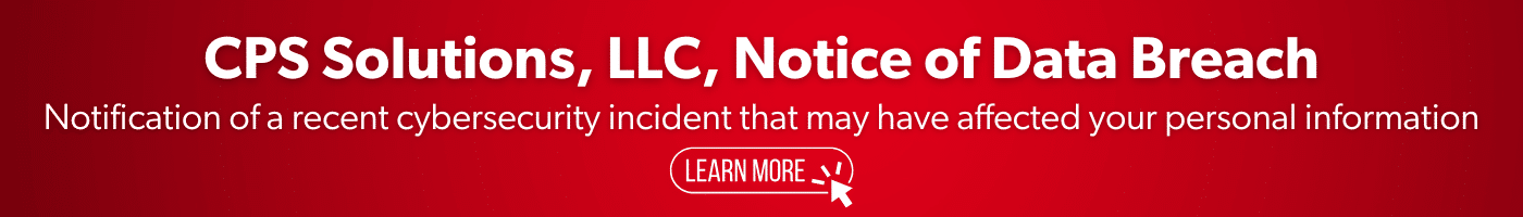 CPS Notification Banner