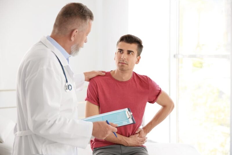 Doctor speaking with cancer patient in Show Low, AZ